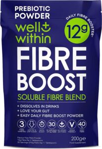 12g Soluble Fibre Supplement Prebiotics for Gut Health Powder