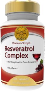 Max Strength Resveratrol Complex Dietary Supplement