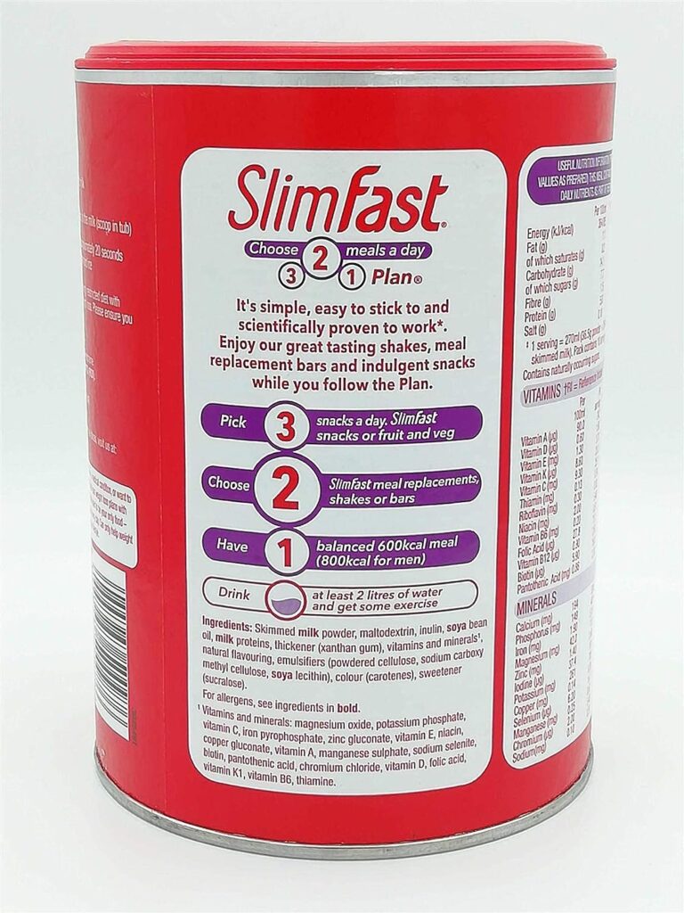 SlimFast High Protein Meal Replacement Shake Summer Banana 365g – Take Advantage of The Slim Fast Magic to Lose Weight, Feel Energised and in Control of Your Life