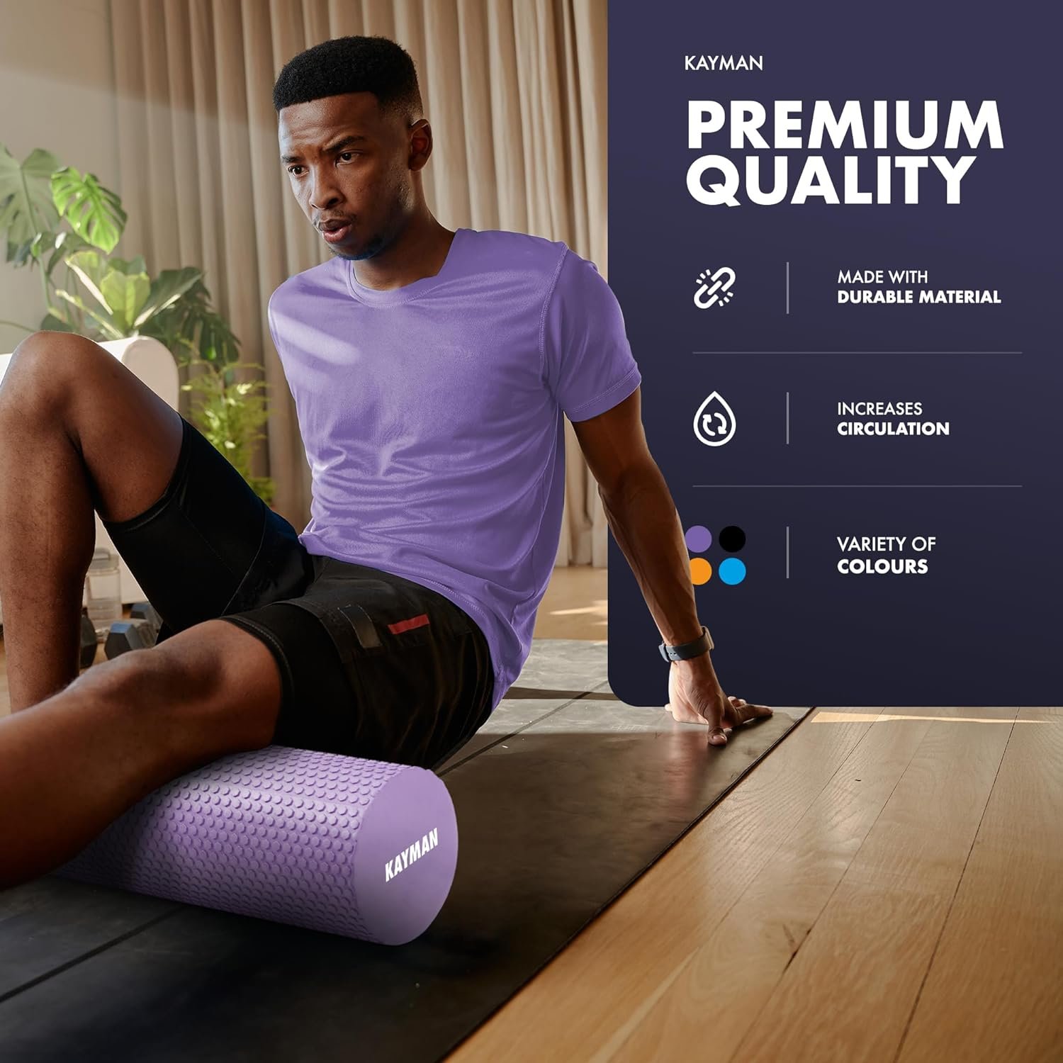 KAYMAN Sports Foam Roller Review - Amazing Diet & Fitness Reviews