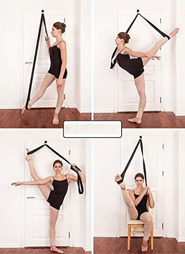 Leg Stretcher Band on Door - Get More Flexible - Ballet Yoga Pilates Flexibility Trainer To Improve Leg Stretching - Perfect Home Portable Equipment For Dance Gymnastic Exercise taekwondo MMA