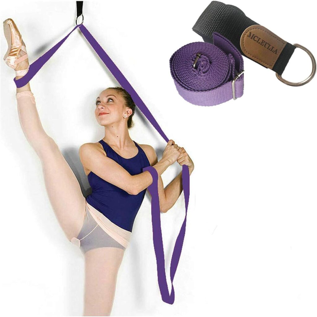 Leg Stretcher Band on Door - Get More Flexible - Ballet Yoga Pilates Flexibility Trainer To Improve Leg Stretching - Perfect Home Portable Equipment For Dance Gymnastic Exercise taekwondo MMA