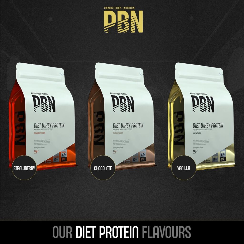 PBN - Premium Body Nutrition Whey Protein 1kg Banana, New Improved Flavour