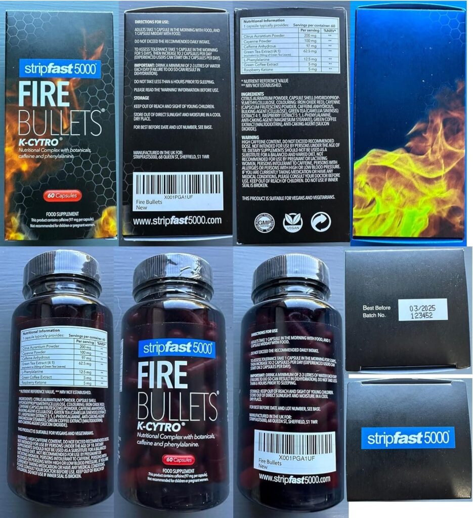 Fire Bullets with K-CYTRO for Women and Men