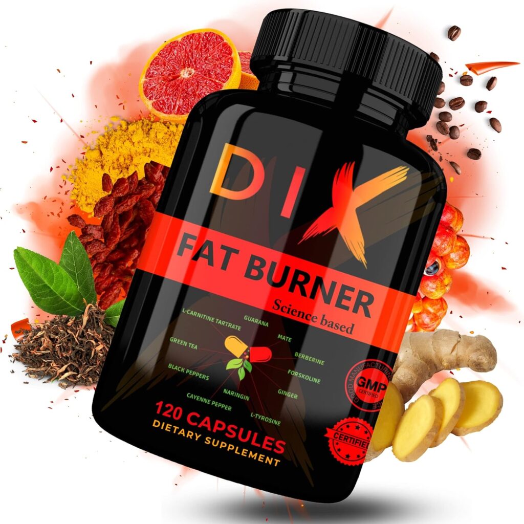 New | Powerful Fat Burner | Based on 43 Scientific Studies | Highly Dose | Effective Ingredients | Increased Metabolism | Fat Removal | Energy | Appetite suppressant | Berberine