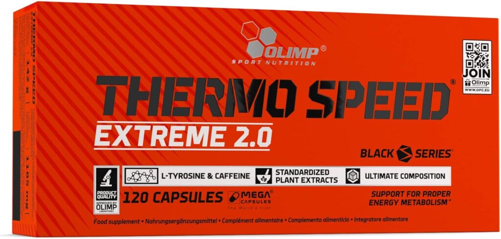 Olimp Nutrition, Thermo Speed Extreme 2.0-120 Mega Caps, 1 Units
