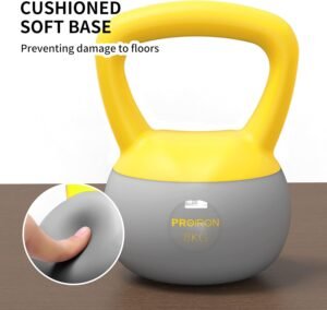 PROIRON Soft Kettlebell,avec Poignée Antidérapante, Pour Les