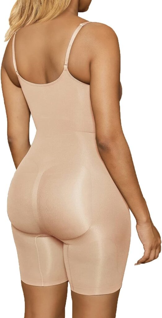 SHAPERX Shapewear for Women Tummy Control Bodysuit Butt Lifter Full Body Shaper Shorts One Piece