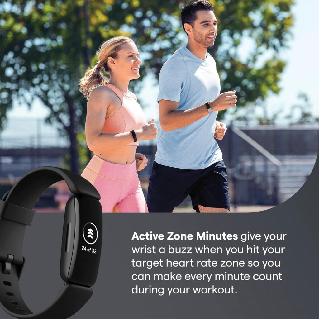 Fitbit Inspire 2 Health Fitness Tracker with a Free 1-Year Fitbit Premium Trial, 24/7 Heart Rate up to 10 Days