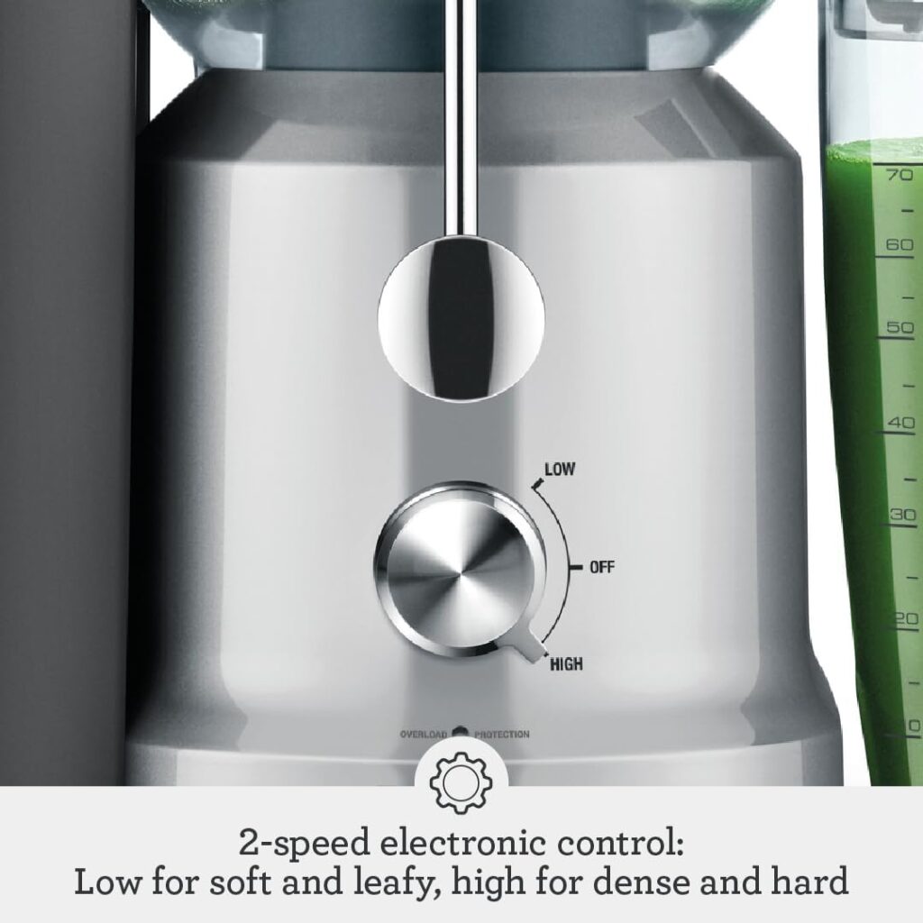 Sage BJE430SIL the Nutri Juicer Cold Fountain Centrifugal Juicer - Silver