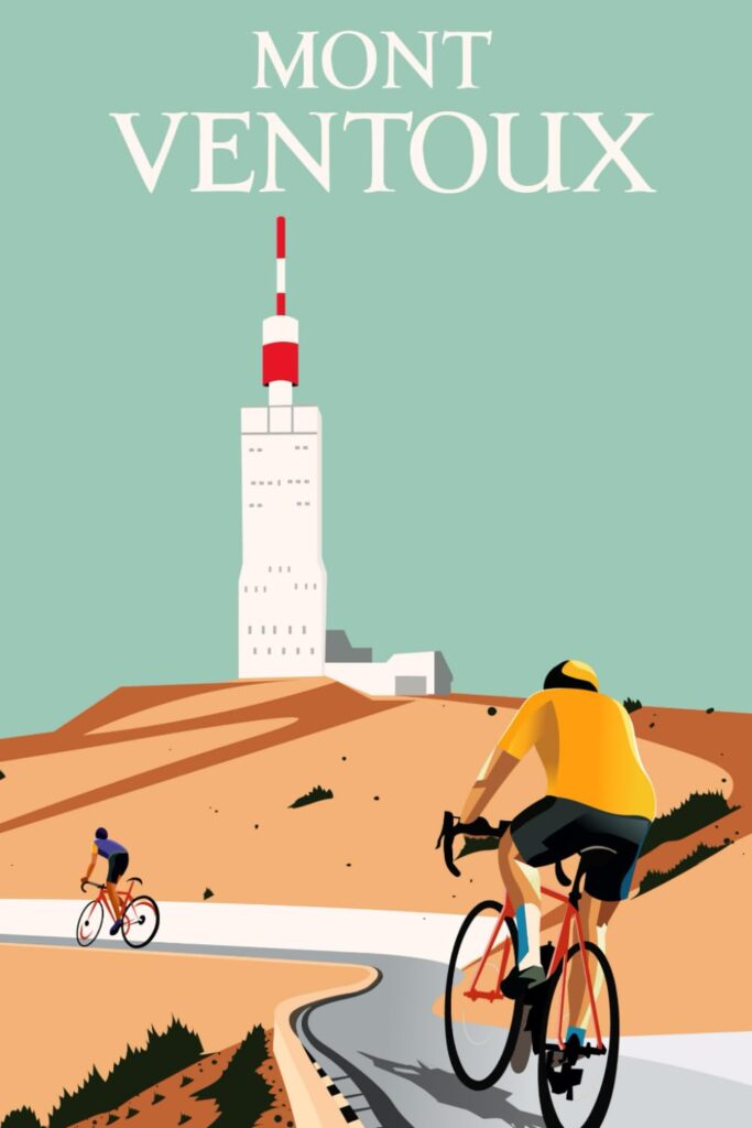 Notebook Mont Ventoux Cycling: Notebook for Bicycle Lovers, Classic Cycling, Bicycle Gift Idea, History of Cycling, Cyclist Birthday Christmas Paperback – 11 Oct. 2023