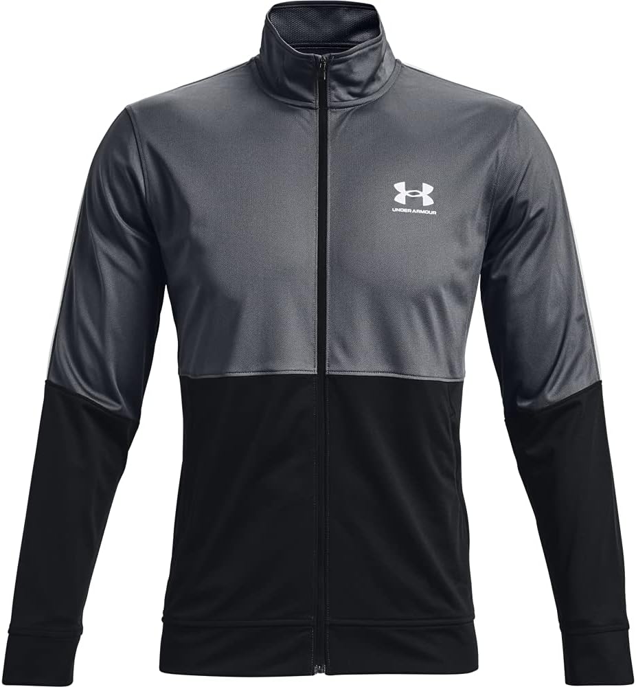 Under Armour Mens Pique Track Jacket Shirt