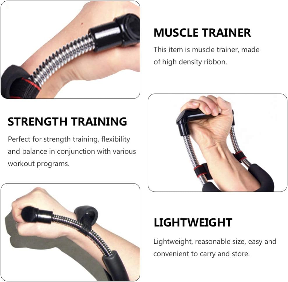 BESPORTBLE Wrist Grip Strengthener Forearm Workout Exercise Equipment Develop Strong Muscles for Athletes Rock Climbers Golfers Tennis Player