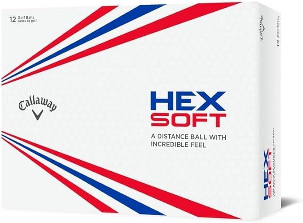 Callaway Hex Soft Golf Balls, White