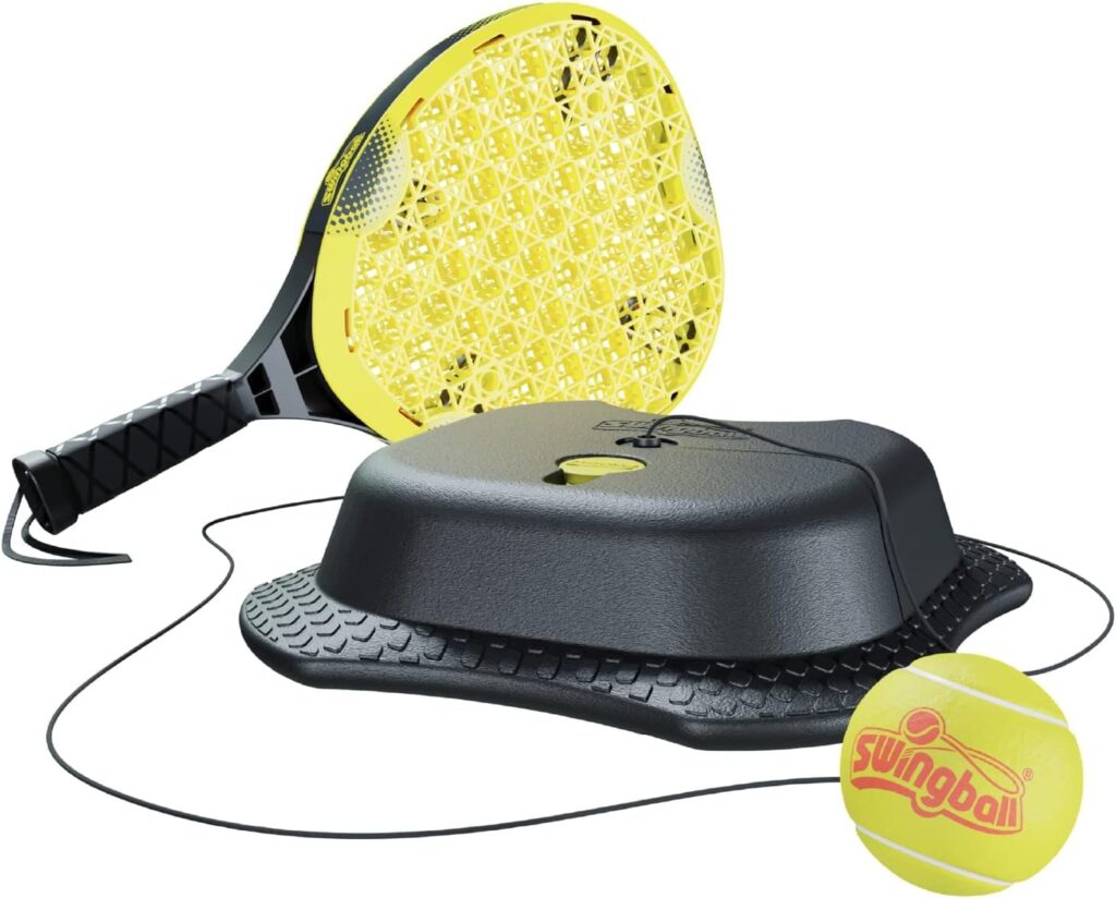 Swingball 7289 Pro Reflex Tennis Trainer, Black Yellow