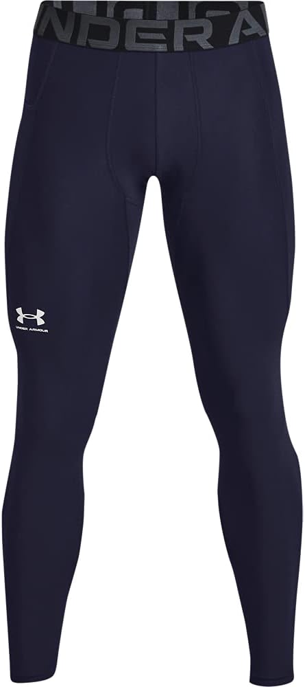 Under Armour Men UA HG Armour Leggings, Comfortable and robust gym leggings, lightweight and elastic thermal underwear with compression fit