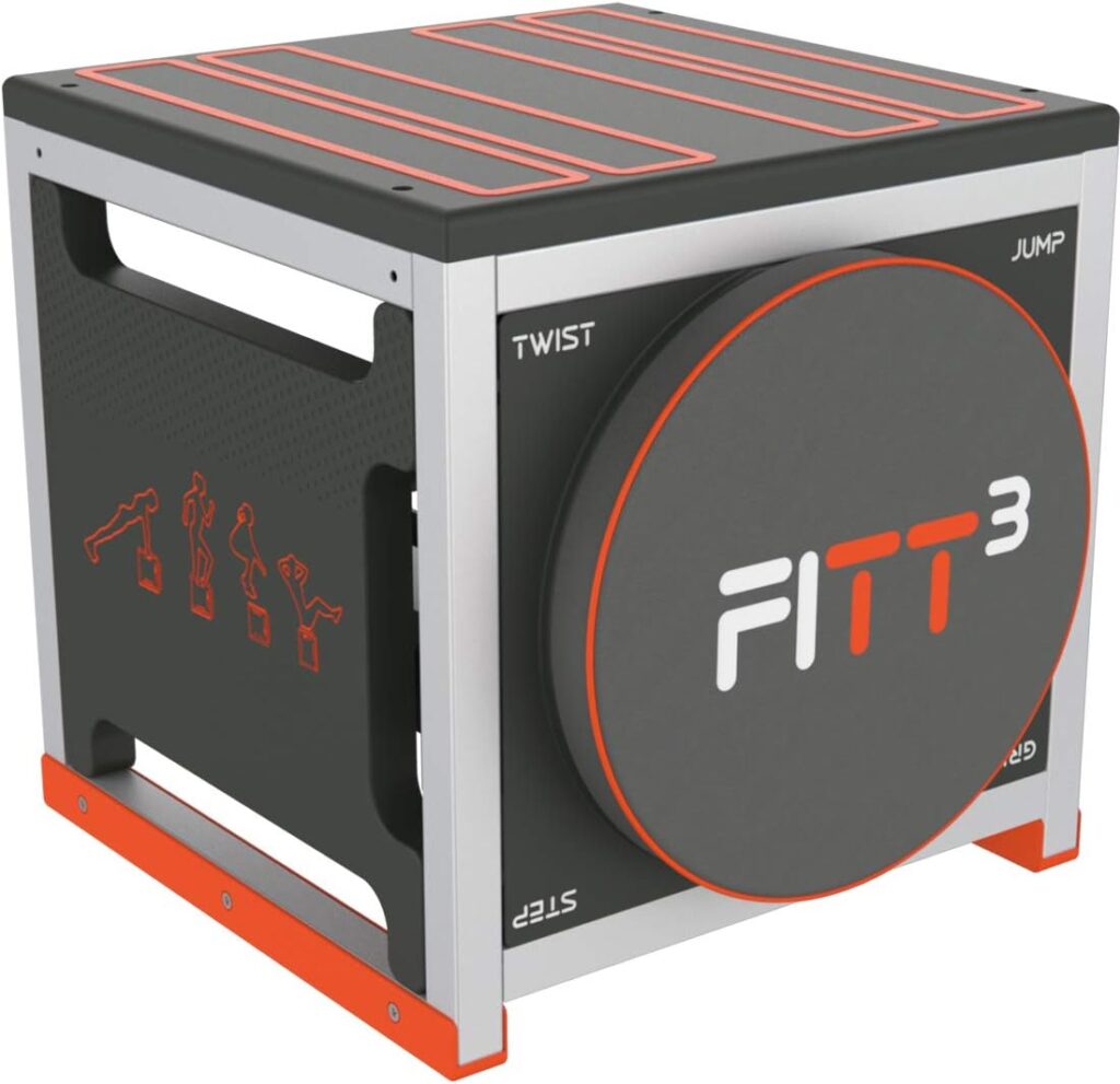 FITT Cube by New Image - Unique, Multi-functional, Total Body HIIT Workout, Fitness Training Tool (As Seen on High Street TV)