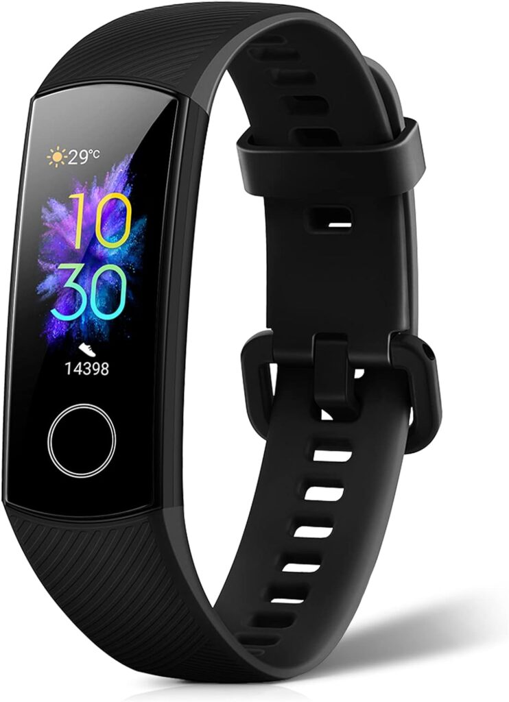 HONOR Band 5 Fitness Tracker, Fitness Watch with Heart Rate, Blood Oxygen, Sleep Monitor, Waterproof Smart Watch Women Men, Pedometer Step Counter Watch Activity Tracker