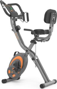 leikefitness Folding Stationary Bike