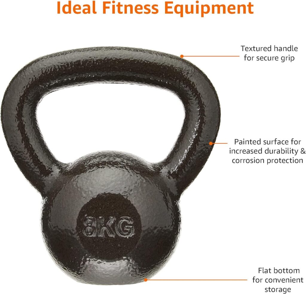 Amazon Basics Cast Iron Kettlebell