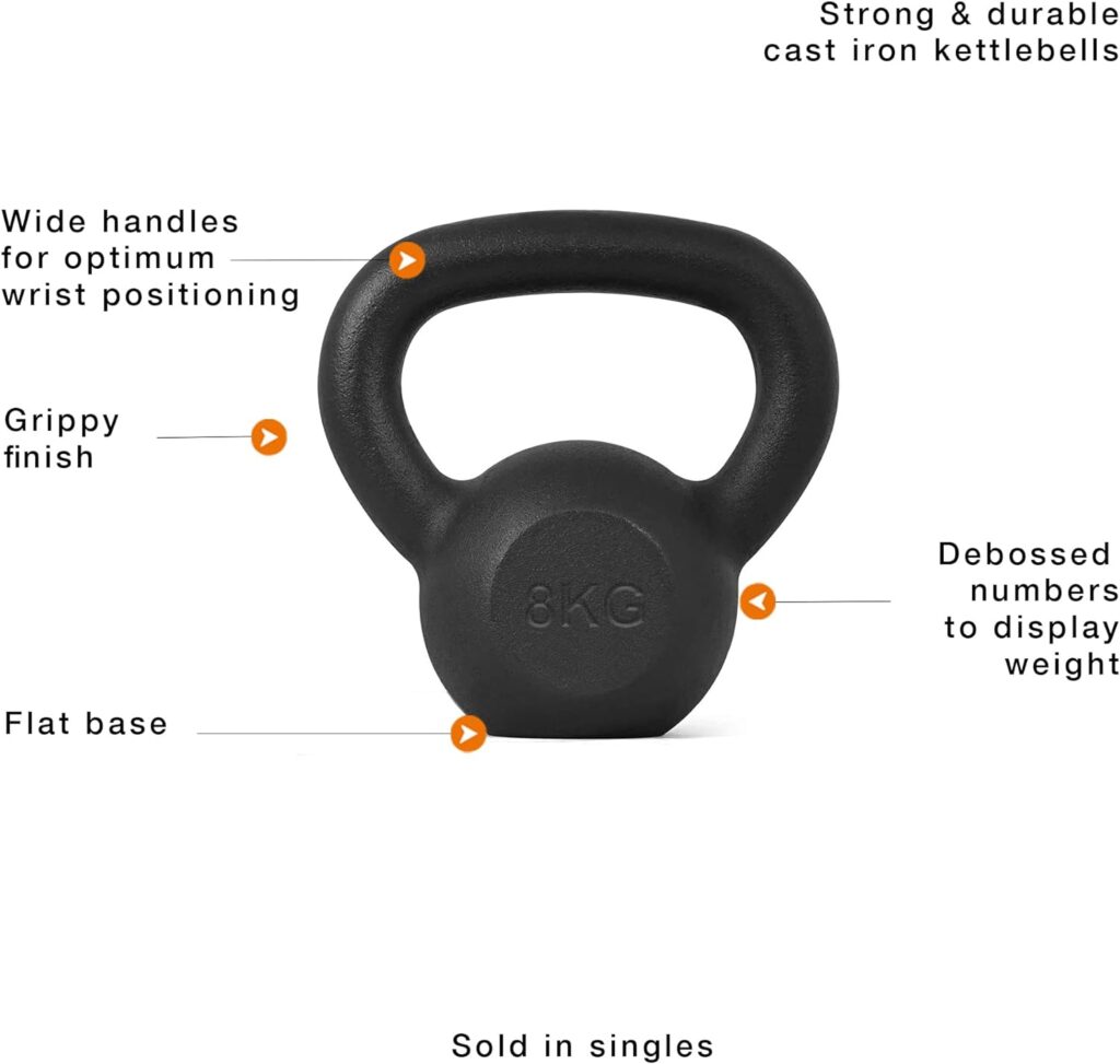 Athlyt - Cast Iron Kettlebell for Strength Training