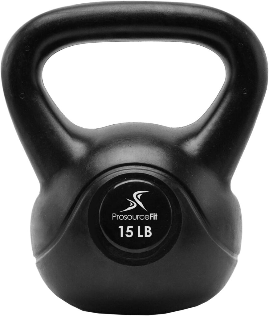 ProsourceFit Vinyl Kettlebell 10, 15, 20, 25, 30, 35lbs