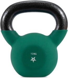 Yes4All 2-20kg Neoprene Coated Cast Iron Kettlebell